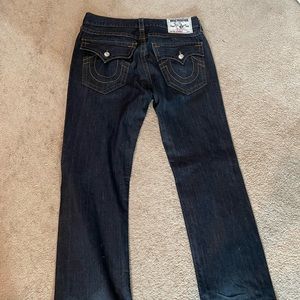 Mens used True Religion Jeans size 36 Time to clean out the closet.